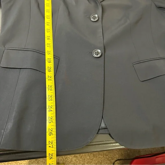 Lafayette 148 New York Classic Black Blazer - Picture 10 of 10